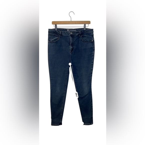 No Boundaries Blue Skinny Jeans High-Rise Stretch - Picture 6 of 7